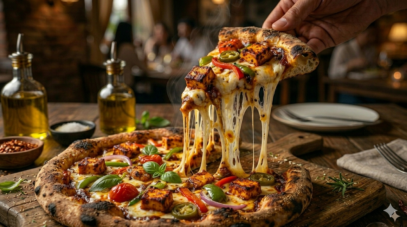 Cheese Burst Super Deluxe Pizza