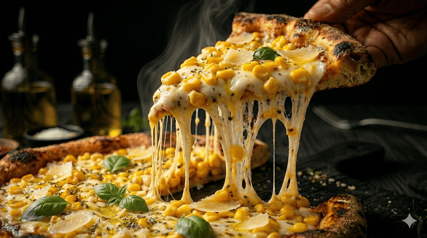 Cheese Burst Golden Corn Pizza