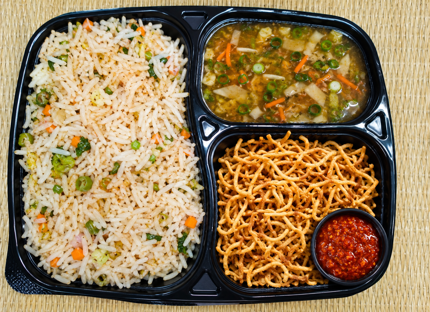 Chinese Rice Lunch & Dinner 3 Platter